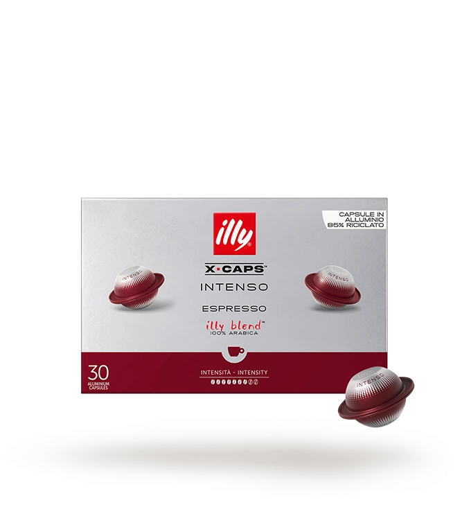 Illy caffè monodose tostatura intensa espresso confezione da 30 capsule x-caps