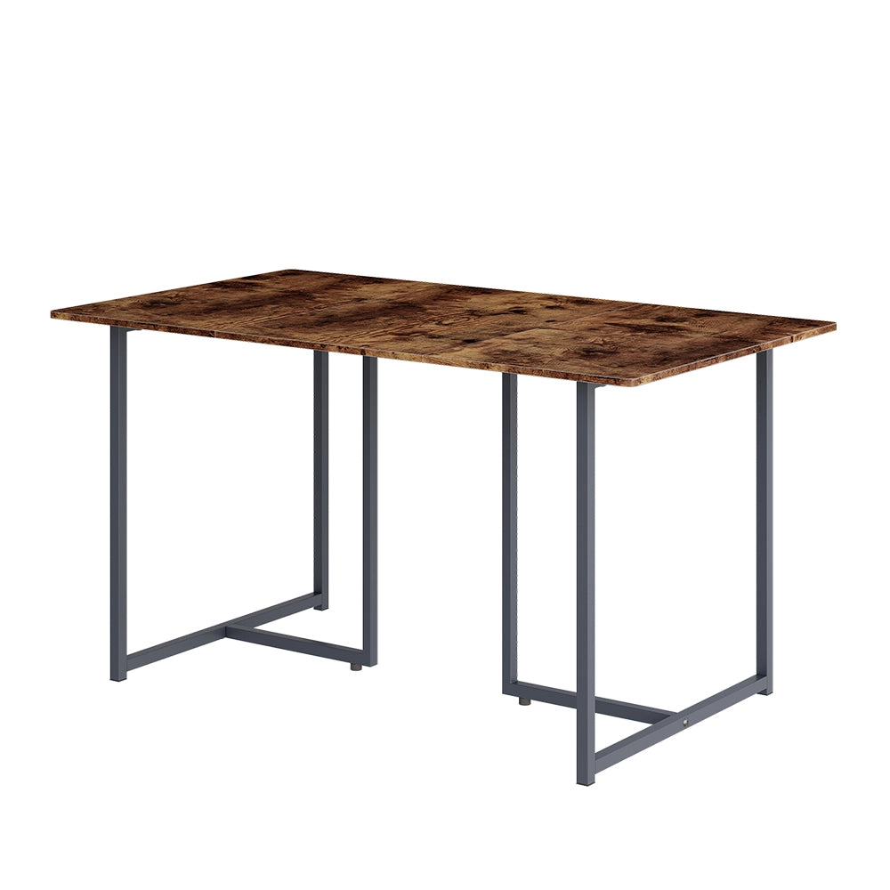 Vicco Tavolo da pranzo Rovere rustico/grigio 140 x 80 cm
