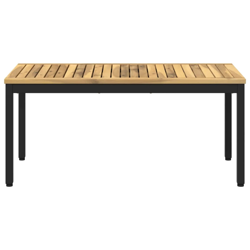 Tavolino da salotto Bianco e Nero 50 x 100,5 x 45 cm 901740