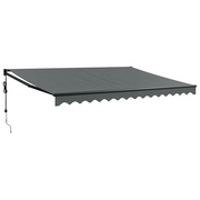 Tenda Sole | Tenda parasole Automatica Retrattile Antracite 4x3 m