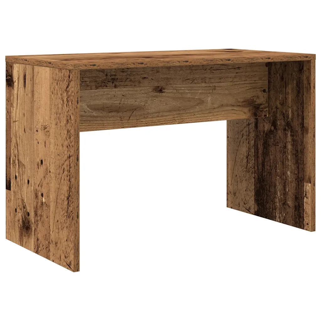 Set Tavolo da Toeletta con LED Legno Antico Legno Multistrato 3329181
