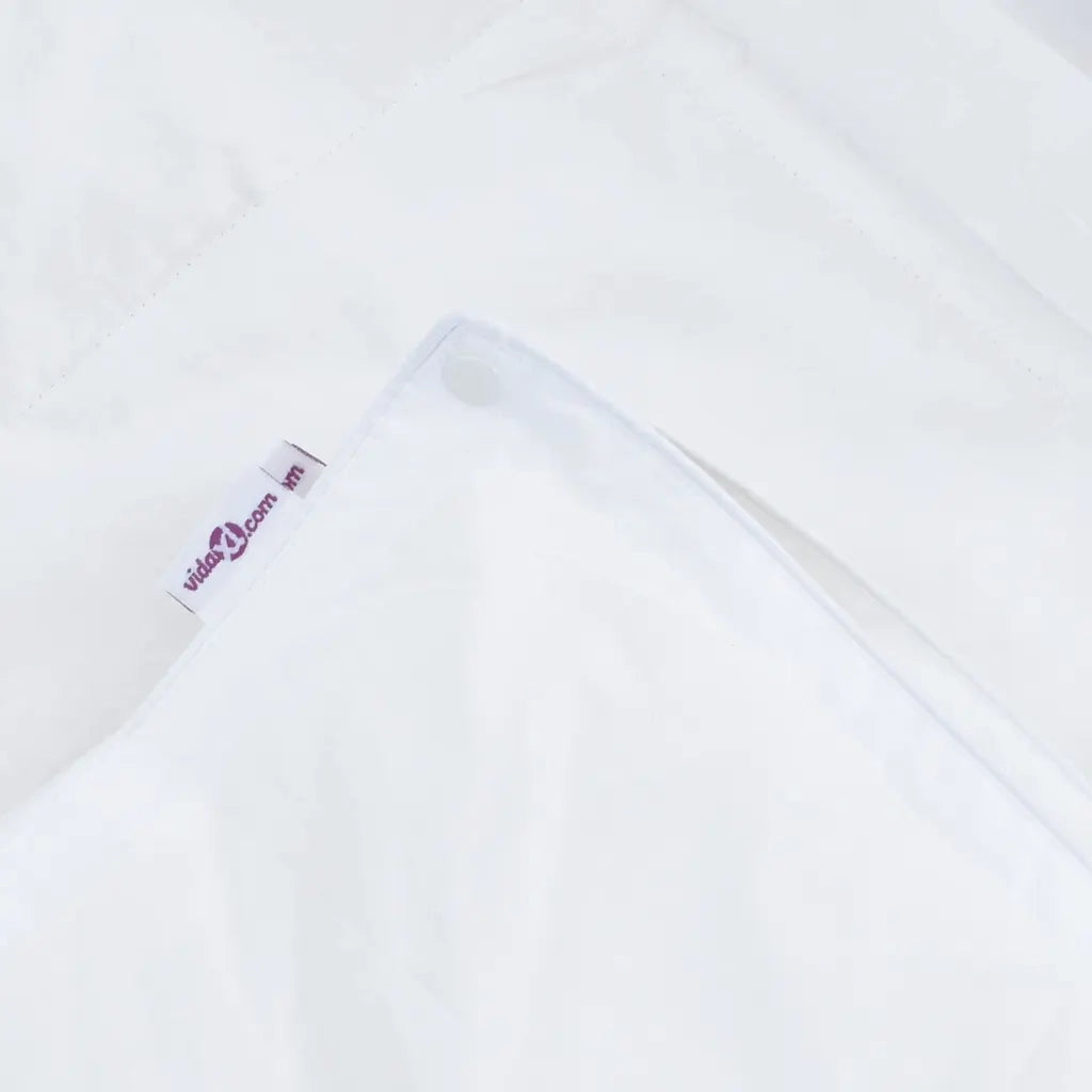 Set Coperta Invernale con cuscino 3 pcs Bianco 240 x 200 cm