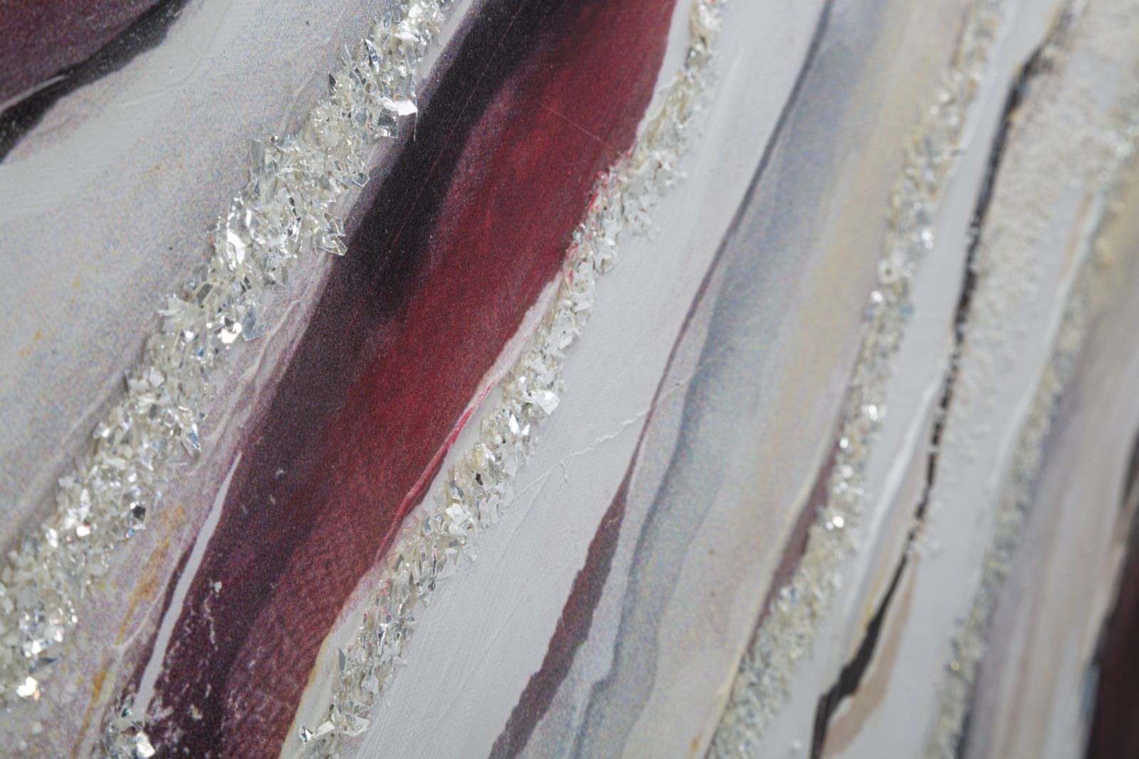 Dipinto su Tela Redy 80x2,8x80 cm in Legno di Pino e Canvas Multicolor