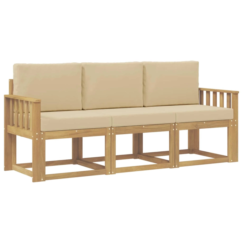 Set di divani da esterno 3 pz 3387172