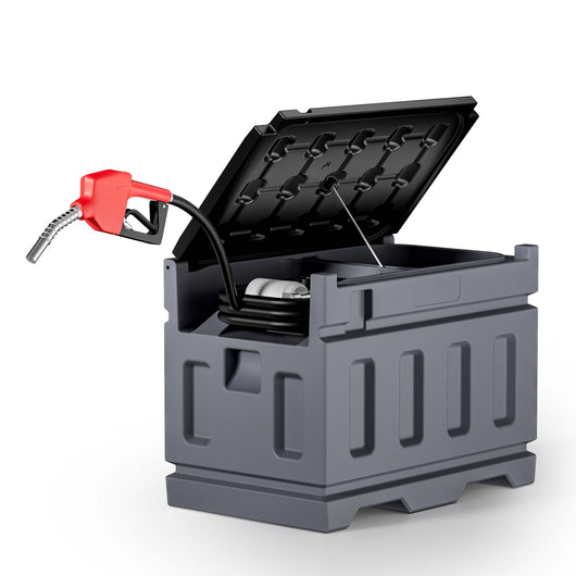 Serbatoio per trasporto gasolio da 180 l con pompa 180 W da 40 l/min, serbatoio carburante portatile, contenitore trasporto per diesel