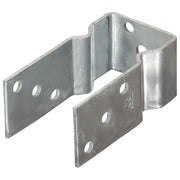 Picchetti per Recinzione 6 pz Argento 8x6x15 cm Acciaio Zincato 145330
