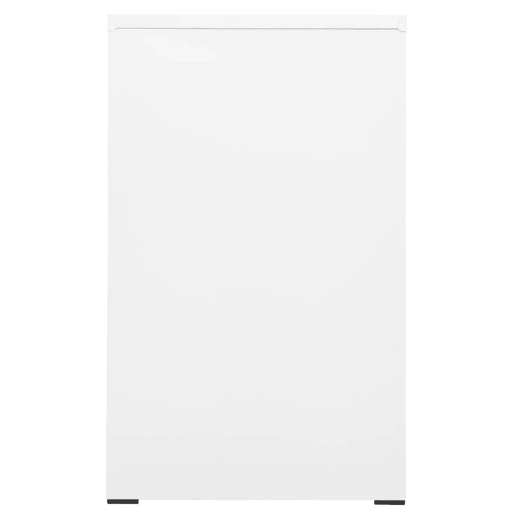 Schedario Bianco 46x62x102,5 cm in Acciaio 336274