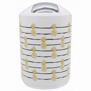 Trade Shop - Pattumiera Cestino Secchio Rifiuti Gettacarte Accessorio Bagno Con Ananas 69762 -