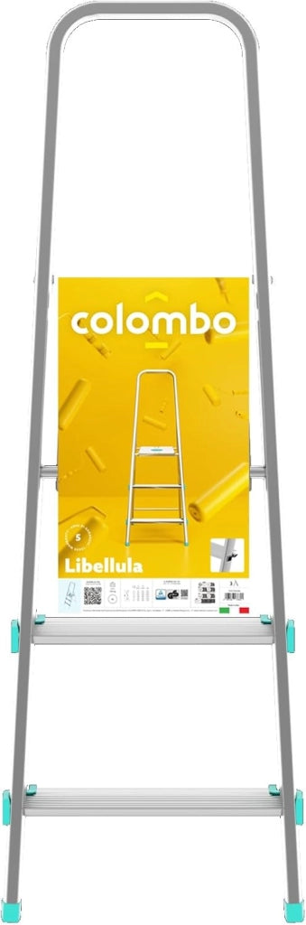 Scala a 3 gradini ultraleggera e stabile ideale per casa mod.Libellula COLOMBO