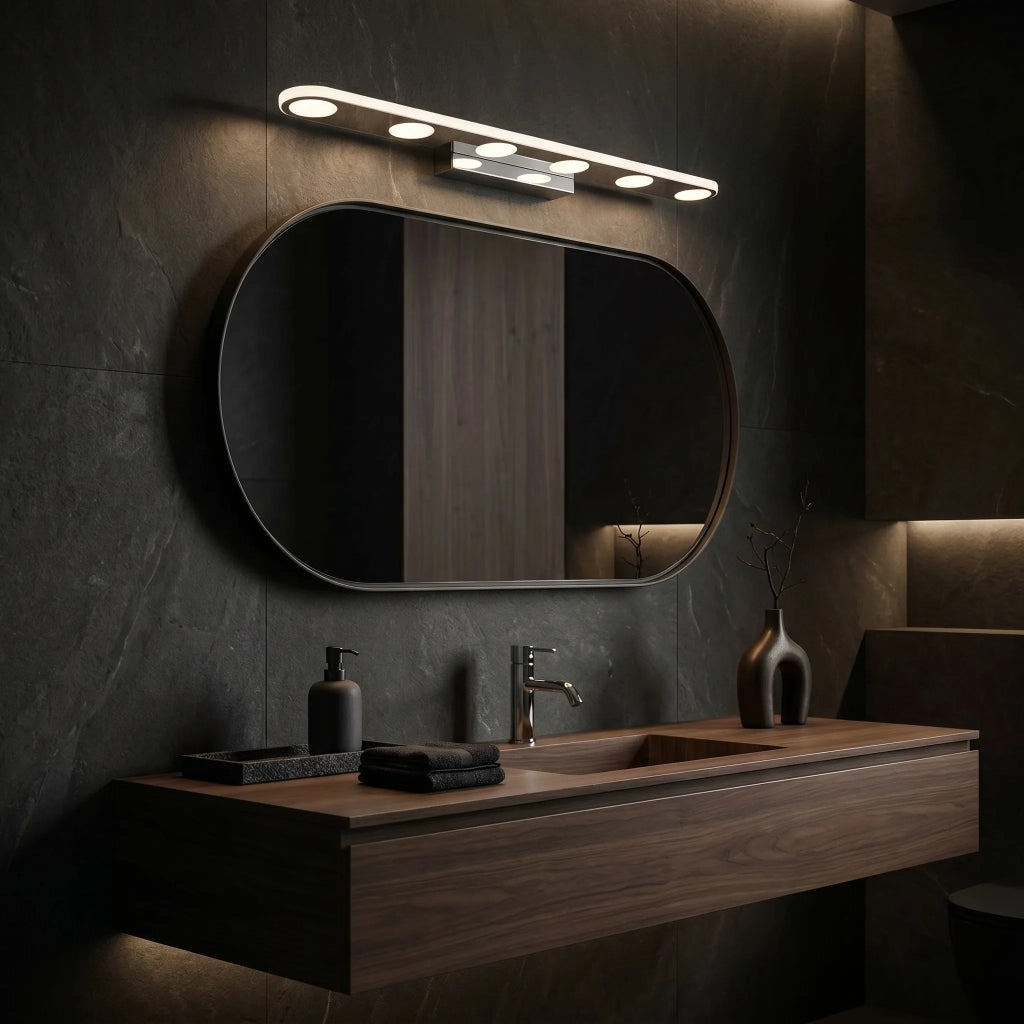Applique Da Bagno Led Swe056-w Chrome