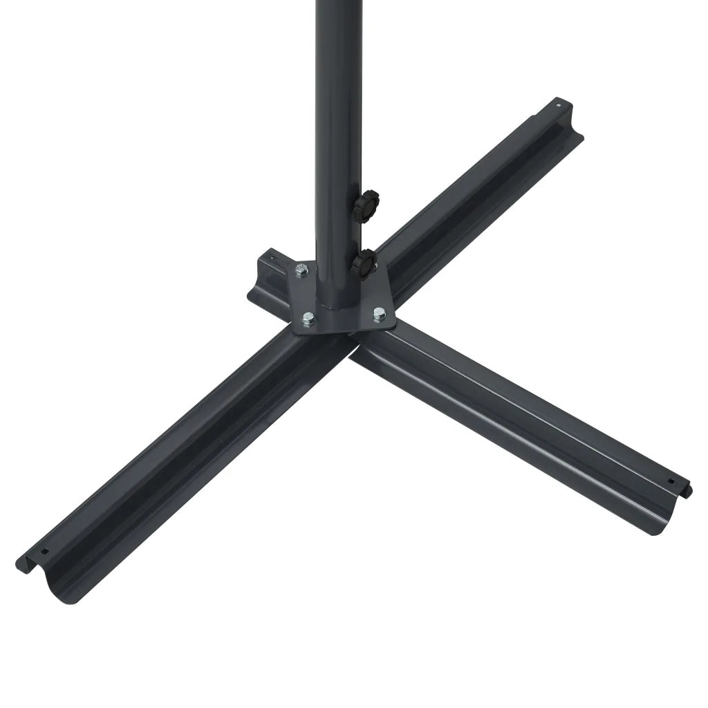 Tenda Parasole con Piedistallo 600x300 cm Antracite cod mxl 59692