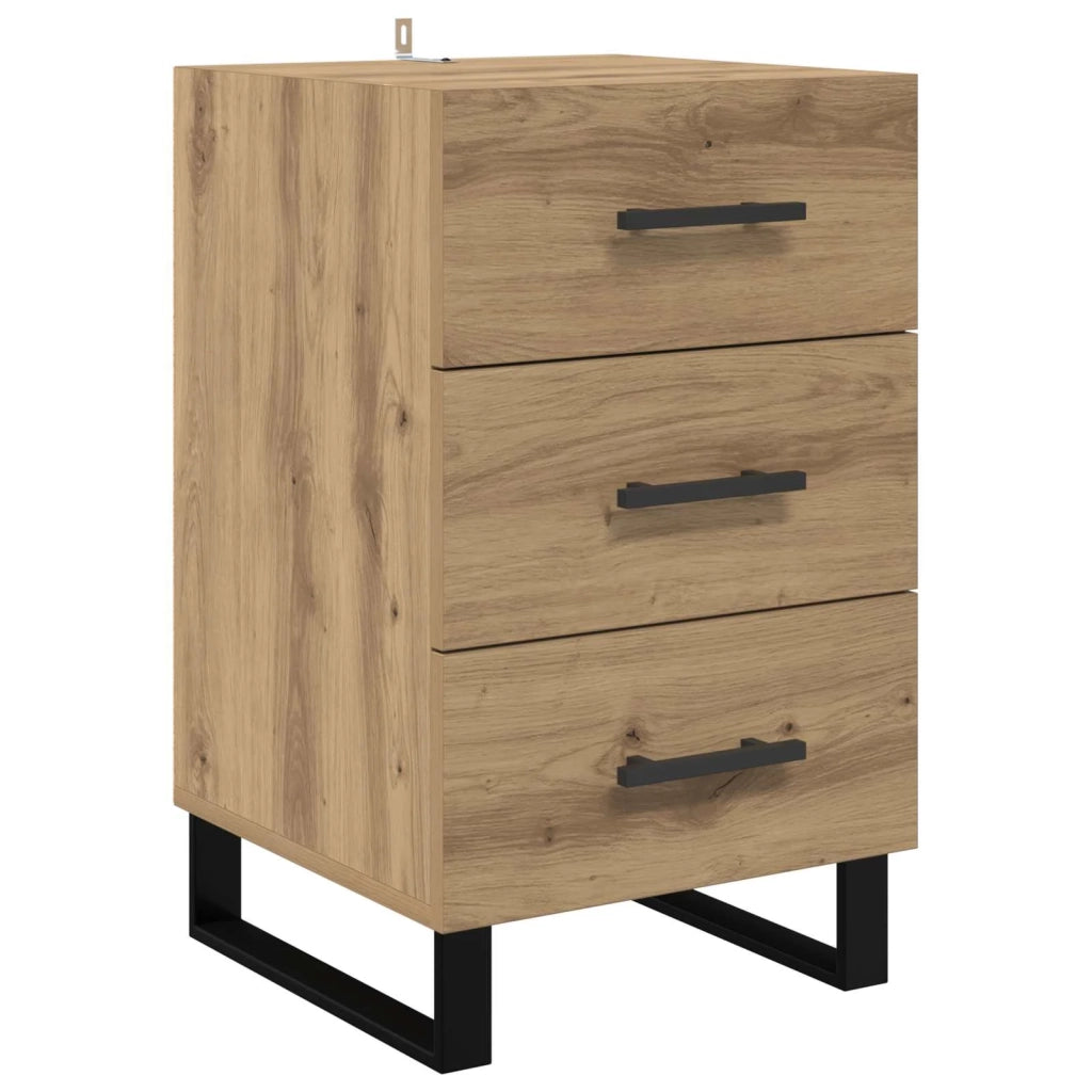Armadio da Notte Rovere artigianale 40 x 40 x 66 cm
