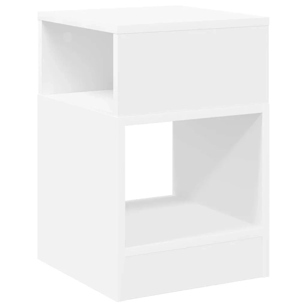 Tavolino Bianco 30,5 x 30 x 45 cm Legno multistrato 890896