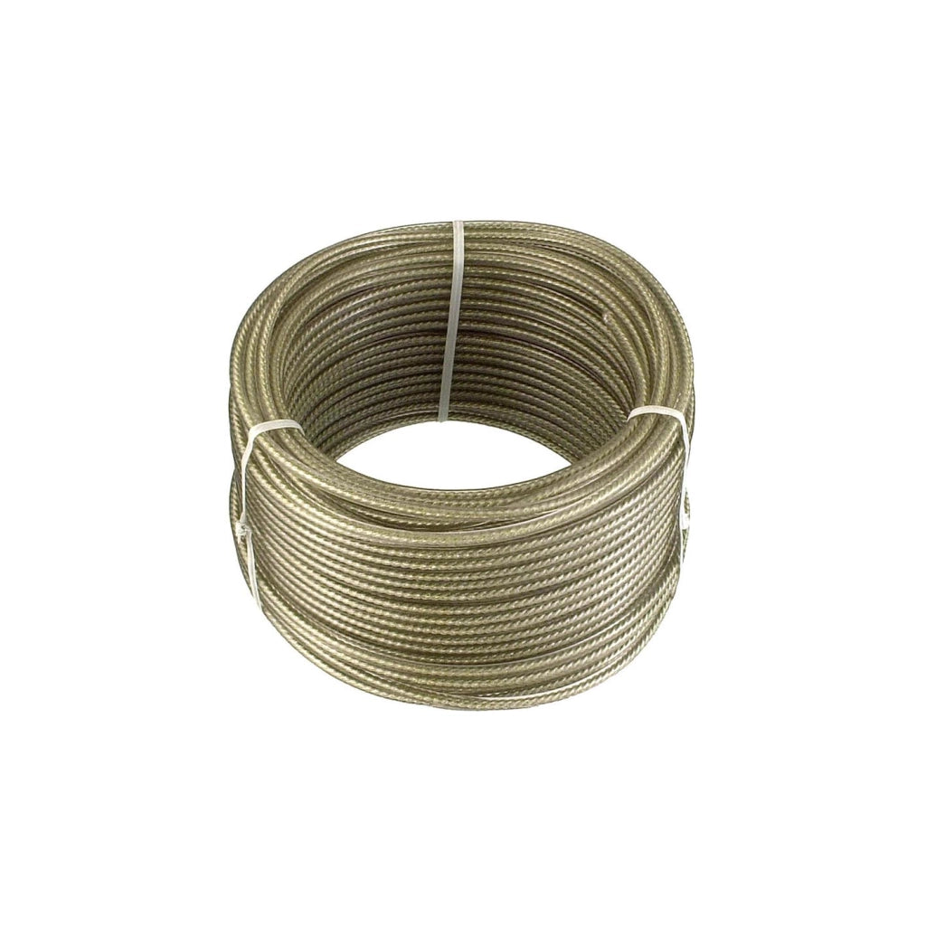 Cavo multiuso Ã˜ 3 mm. in ferro zincato plastificato, anima in  fibra tessile 20 mt.