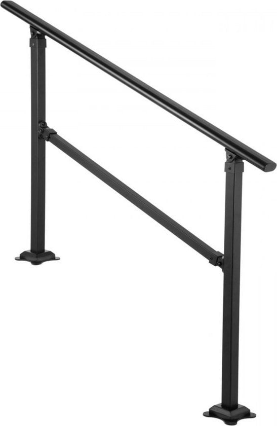 Scala Estensibile per Esterno - Adattabile per 1-4 Gradini - Design in Acciaio Smaltato