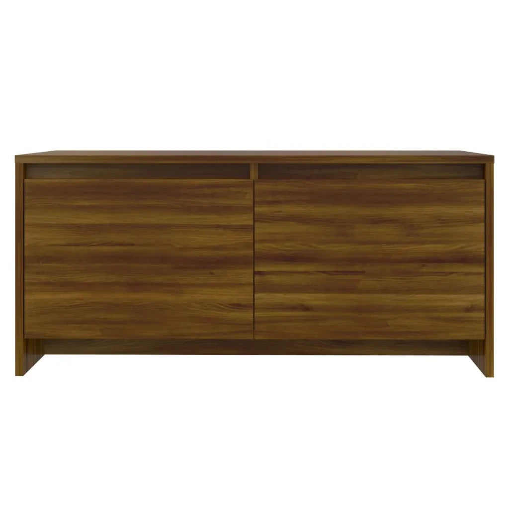 Tavolino da Salotto Rovere Marrone 90x50x41,5 cm in Truciolato cod mxl 18249