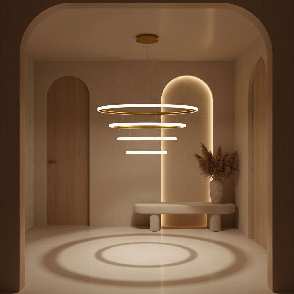 Lampada A Sospensione Lhj009-cp4 Gold