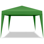Gazebo richiudibile 3x3 pieghevole a fisarmonica automatico mercato tenda con sacca colore verde