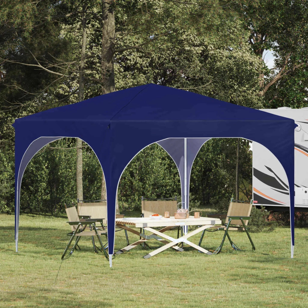 Tenda per feste a pop-up 290 x 290 x 245 cm Blu 42019846