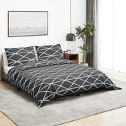Set Copripiumino Grigio 220x240 cm in Cotonecod mxl 83066