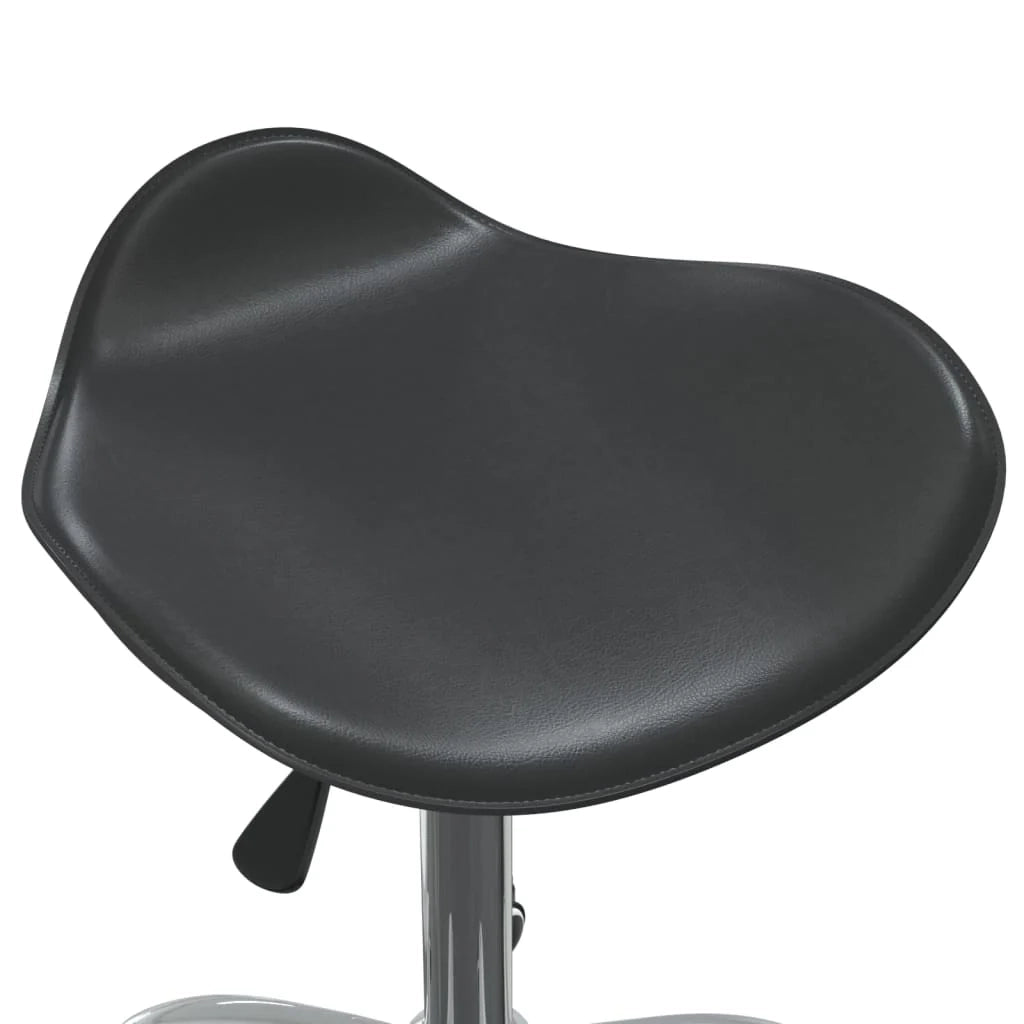 Sedia da ufficio/sedia da studio/sedia da ufficio in similpelle nera 02_0024039