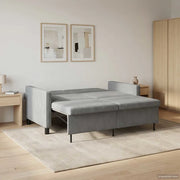 Divano letto Grigio Scuro Tessuto 42033353
