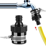 Connettore universale in gomma per fissaggio - 20mm - Duraturo - Acciaio inossidabile - Connettore ermetico - Per tubi idraulici interni - Fissaggio in gomma