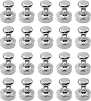 Pacchetto con 20 magneti, 12 x 16 mm magneti neodimio extra forti, magneti per frigorifero, magneti per parete, magneti per lavagna, per lavagna bianca e frigorifero lavagna per casa, ufficio e scuola mini magnetici