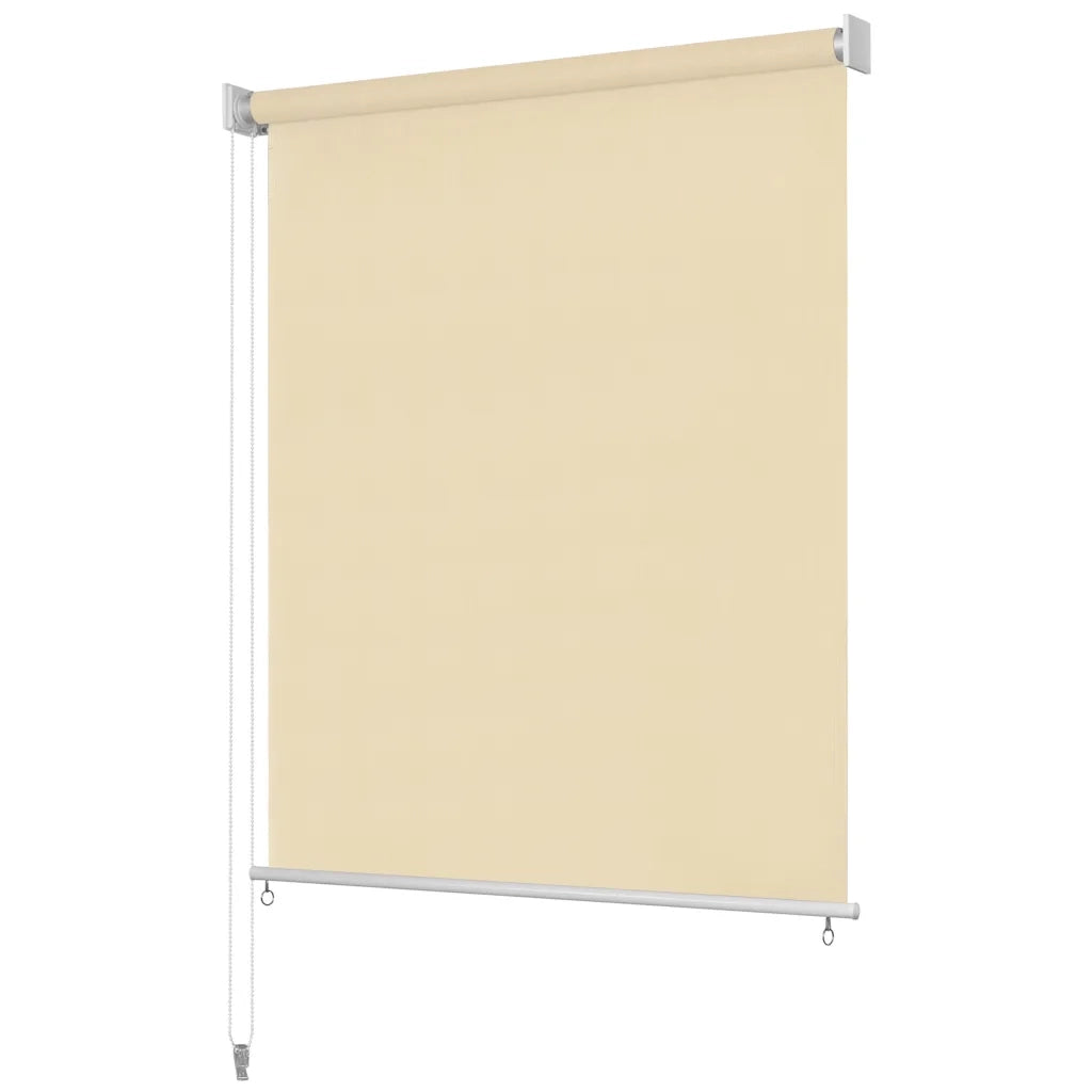 Tenda a Rullo per Esterni Crema 80x230 cm in HDPE cod mxl 68279