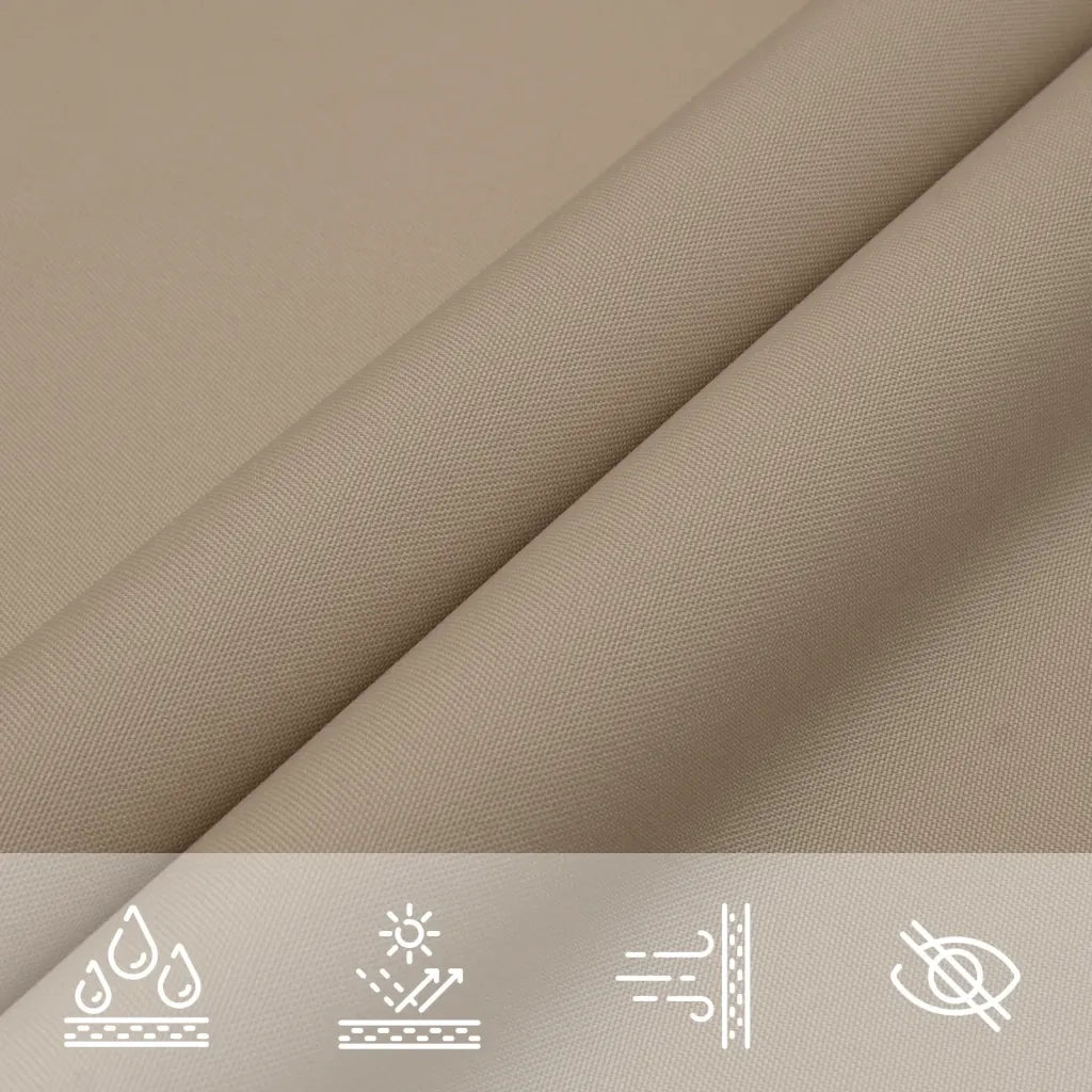Parasole a Vela Oxford Rettangolare 4x7 m Talpa 135438