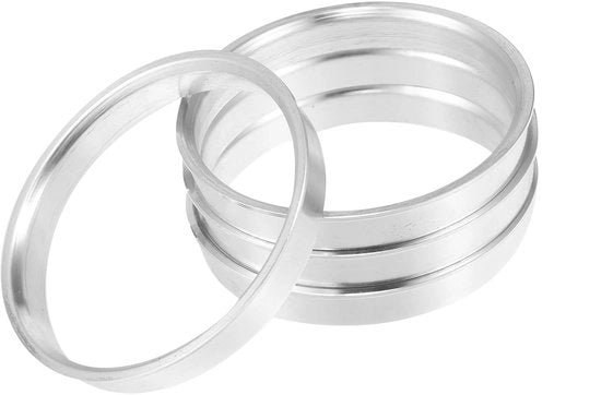 Centrale Naaf 4 Stuks - Lega di Alluminio - Diametro Esterno 70,1 mm - Diametro Interno 64,1 mm - Trattamento Antivibrazione - Forma di Adattamento Perfetta - Adattatore di Confini