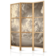 Paravento giapponese - Whisper of Illuminated Clouds: Soft Play of Light in the Theater of the Heavens Larghezza x Altezza Decor: 135x172