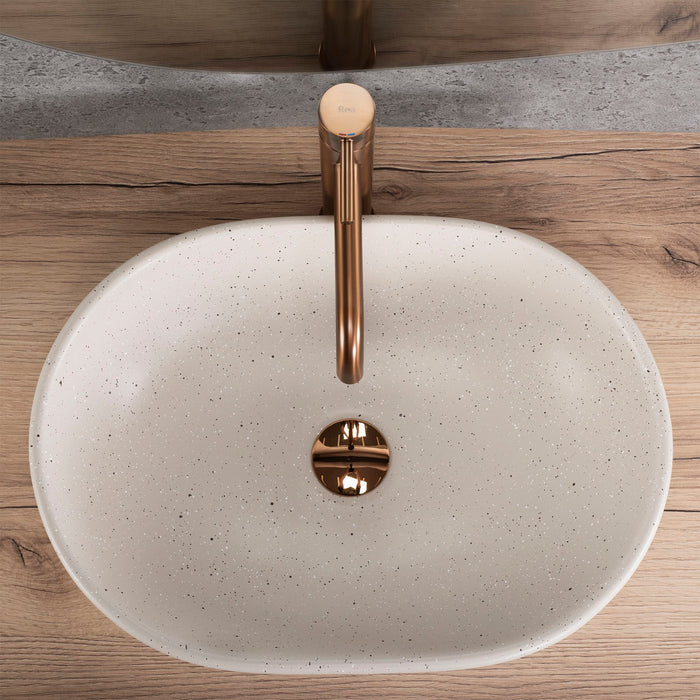 Lavabo Da Appoggio Rea Amelia Sandy