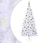 Albero di Natale | Decorazioni natalizie artificiale Bianco 240 cm PVC e Acciaio