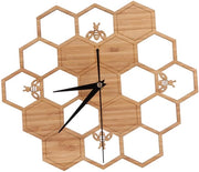 Orologio da Parete a Sospensione in Legno Decorativo per Casa, Camera da Letto o Salotto