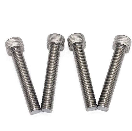 Cilindrici viti in acciaio inossidabile A2-70 - 50 pezzi - viti M3 x 35 mm - viti - ancore - viti a molla - con imballaggio personalizzato
