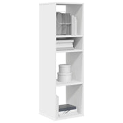Libreria Bianca 34x31x112 cm in Legno Multistrato 860283
