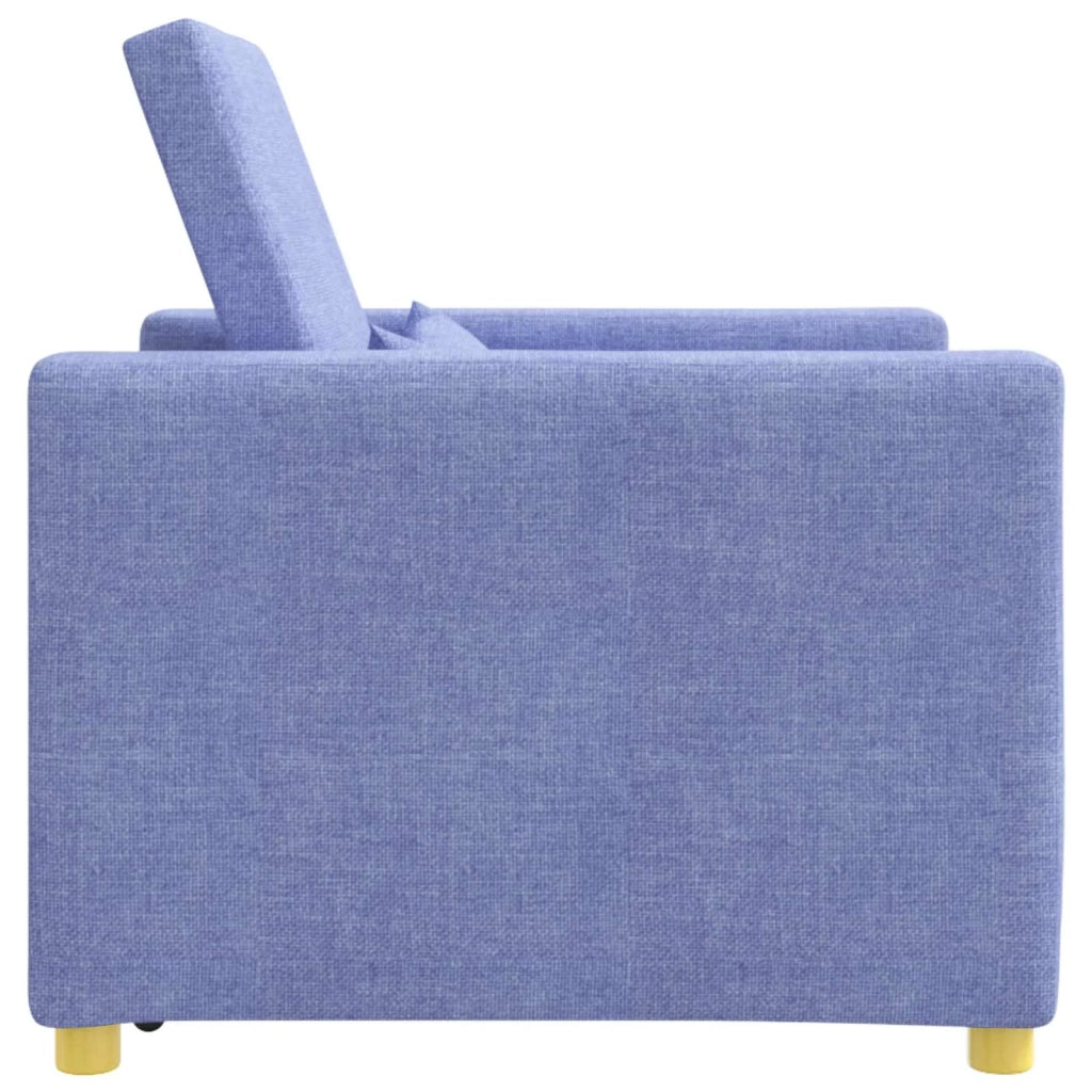 Divano letto estraibile singolo Blu Jeans 90 x 165 x 87 cm 42002695