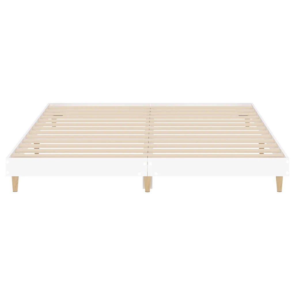 Giroletto-Struttura Letto Bianco 120x200 cm in Legno Multistrato 792987