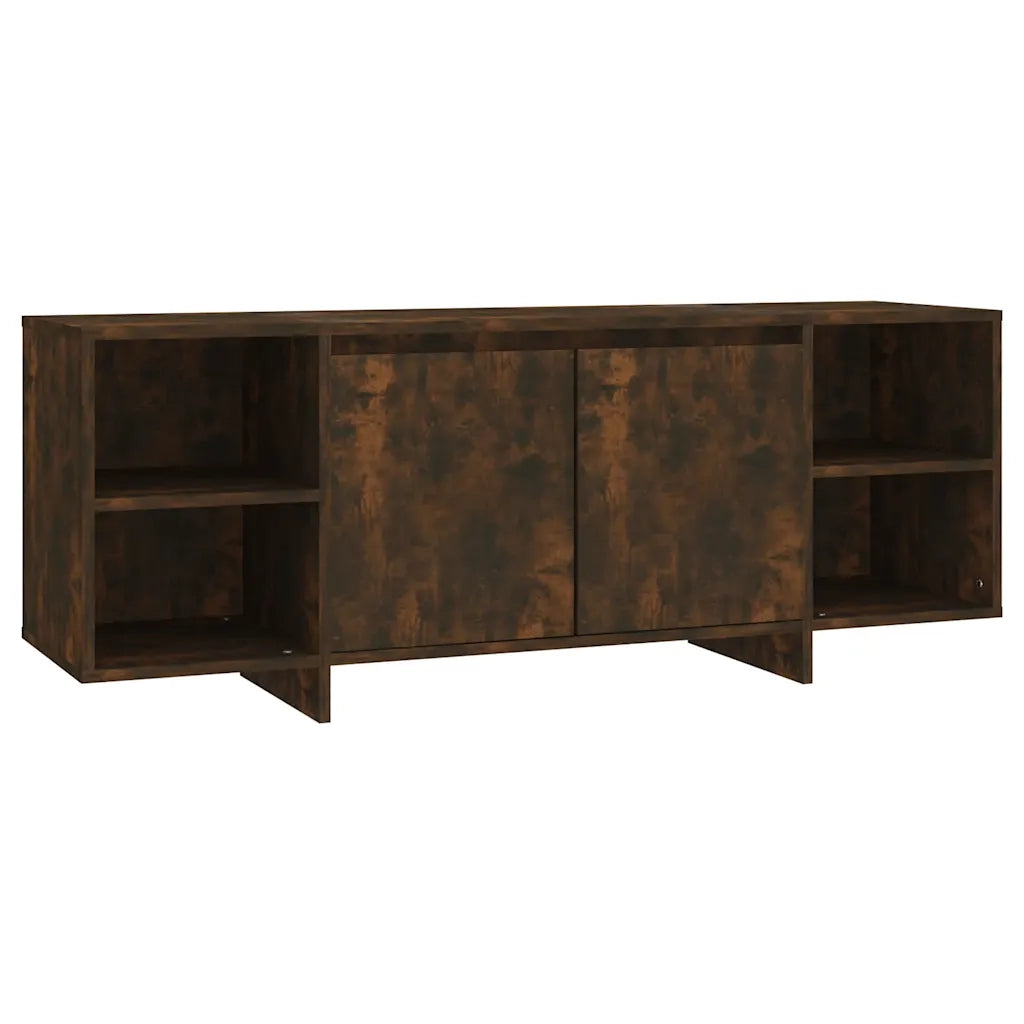 Mobile Porta TV-Mobile per TV-Credenza TV Rovere Fumo 130x35x50 cm in Truciolato