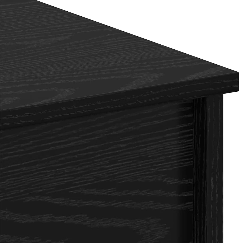 Tavolino da salotto Rovere Nero 80 x 50,5 x 41,5 cm 879452