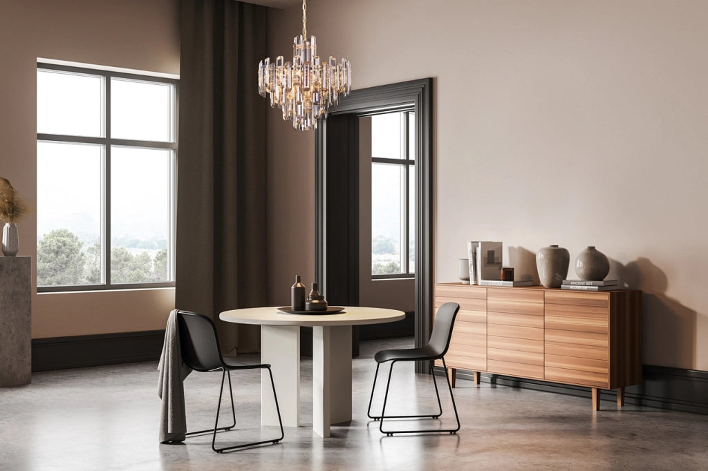 Lampadario pendente glamour cristallo Maytoni Flare 8xE14