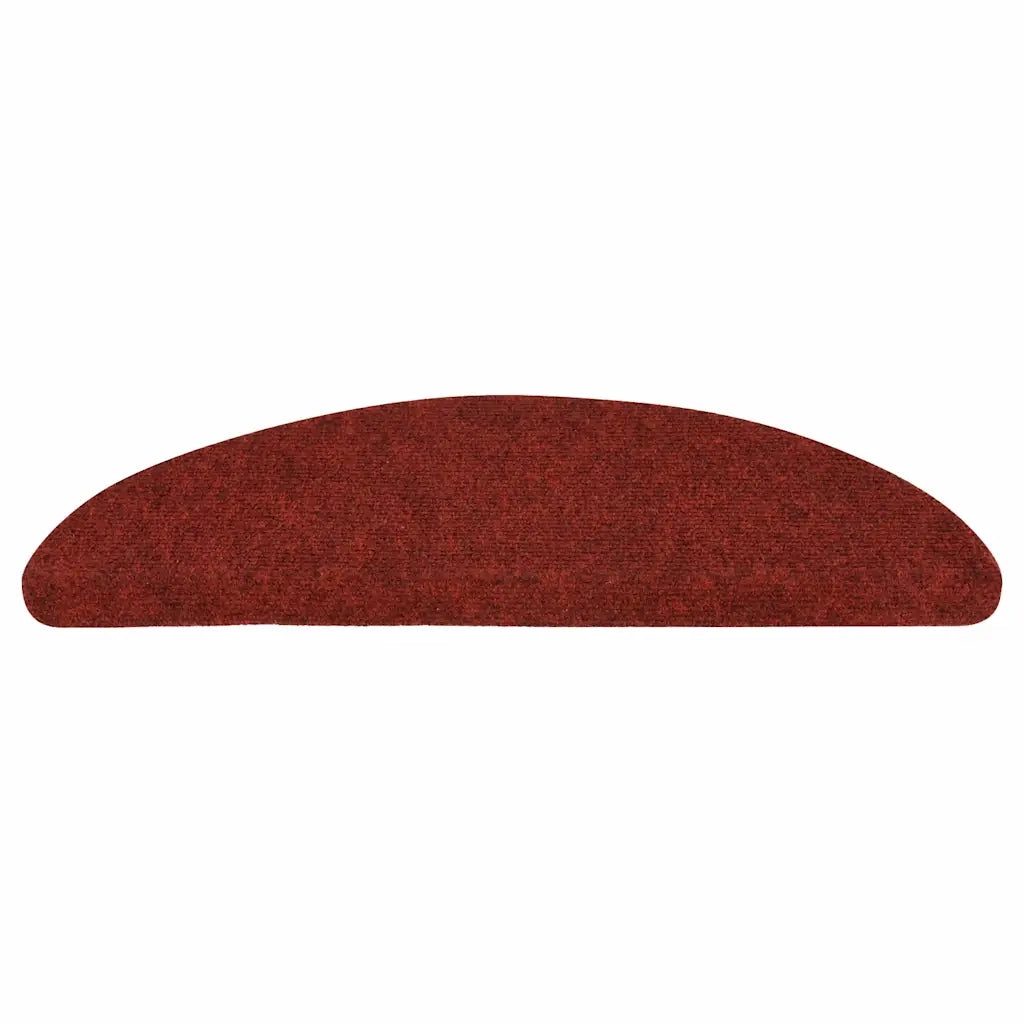 Tappetini Autoadesivi per Scale 30 pz Rossi 56x17x3 cm