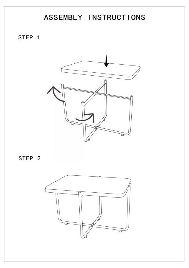 Tavolino Basso 75x55x46,5 cm in Metallo con Piano in Rattan