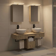 Set di Armadi da Bagno 5 pcs Rovere Sonoma 40 x 10,5 x 60,5 cm 3406273