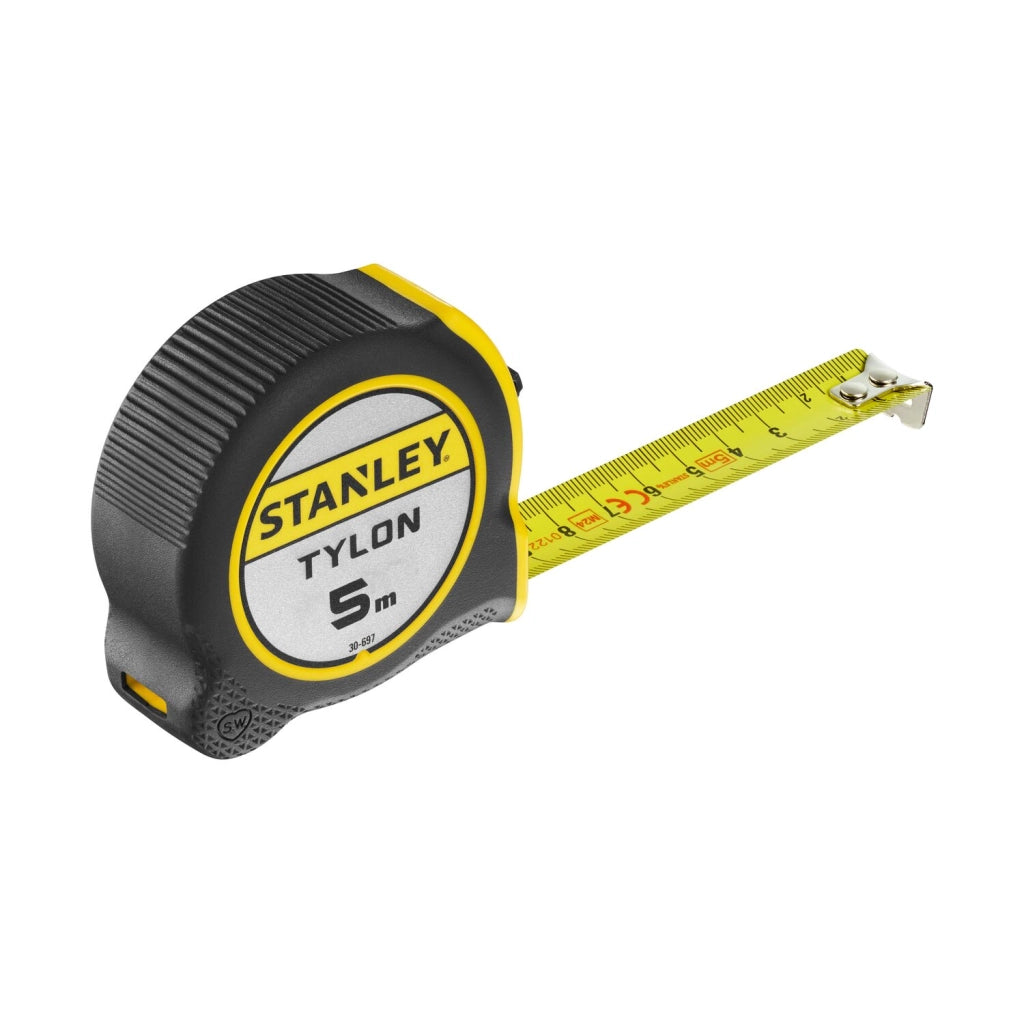Flessometro Stanley Tylon 5m 1-30-697 Metro a Nastro con Rivestimento Tylon