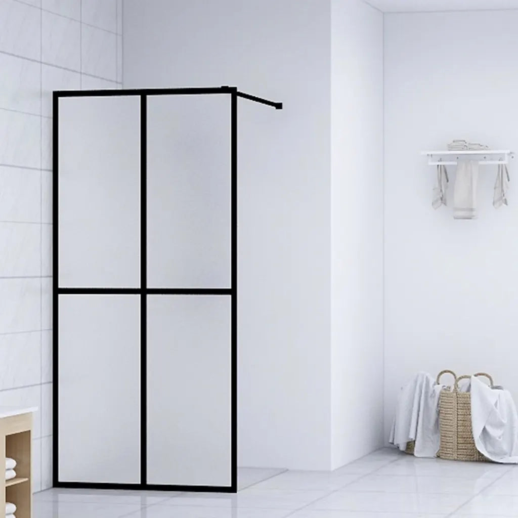 Cabina Doccia con Schermo in Vetro Temperato Glassato 80x195 cm 145689