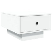 Tavolino da Salotto-Tavolino da soggiorno Bianco 60x45x31 cm in Legno Multistrato