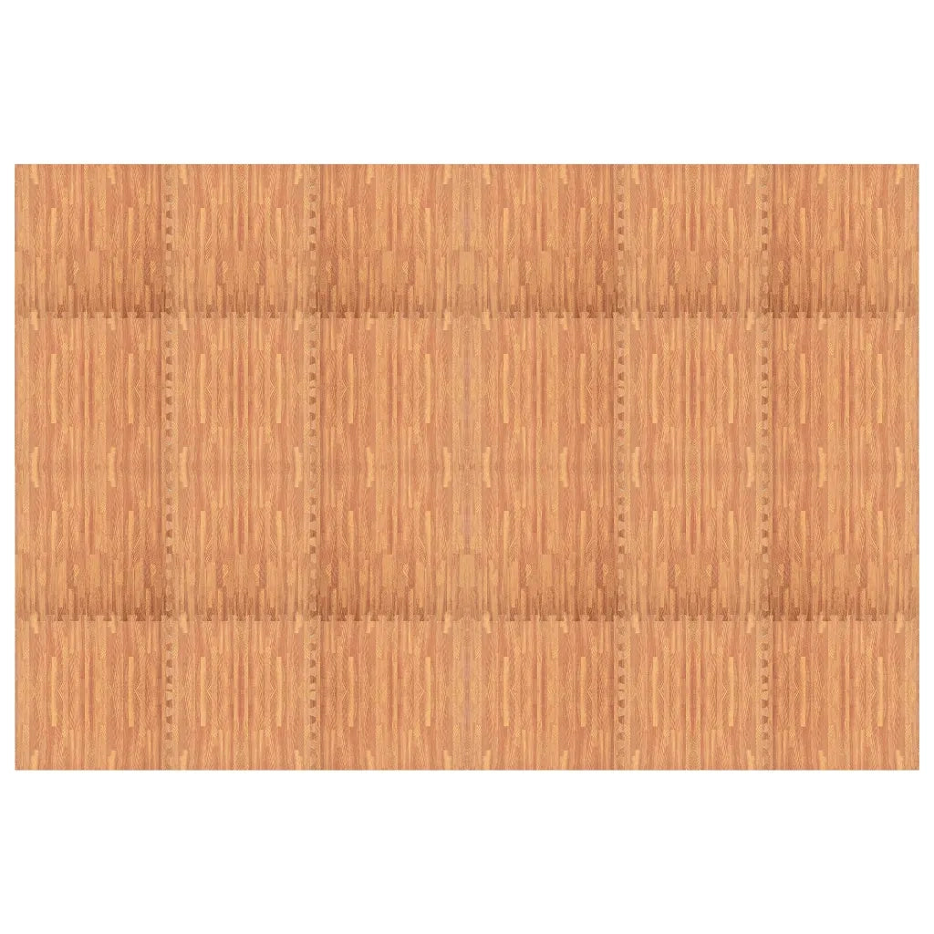 Tappetino a Incastro 24 pz Venature Legno 8,64 ㎡ Schiuma EVA 92460