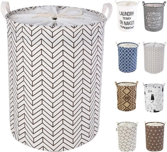Wasmachine a pannelli 17,7" con cavo di tiraggio, classificatore di stiva, asciugatrice a pop-up pieghevole, impermeabile a tessuto di cotone per la conservazione di abbigliamento da letto e giocattoli per bambini.